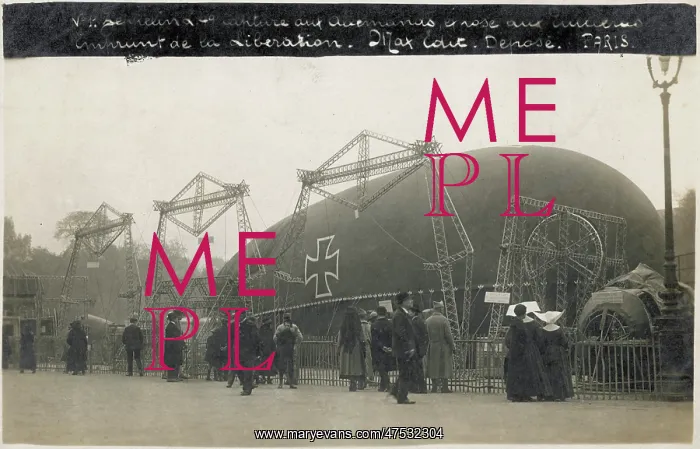 : The Zeppelin L49 on the ground