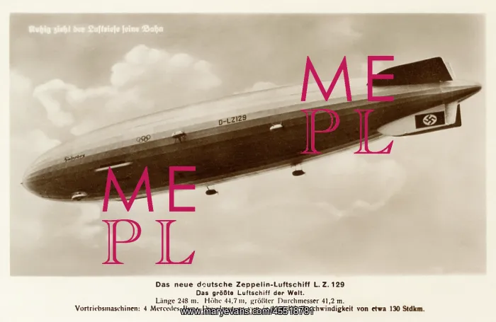 : Zeppelin - LZ 129 Hindenburg : Zeppelin - LZ 129 Hindenburg