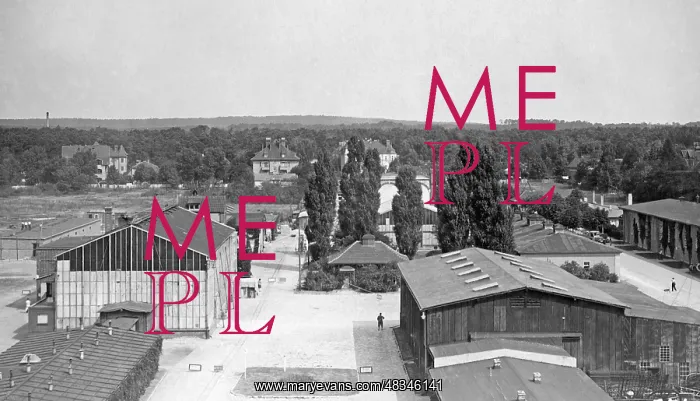 : Zeppelin over the Ufa studios in Neubabelsberg, 1929 : Zeppelin over the Ufa studios in Neubabelsberg, 1929
