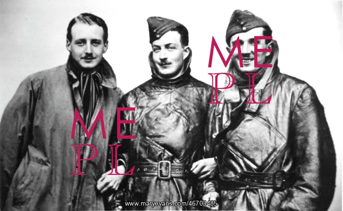 : Zeppelin Wreckers, RFC pilots Robinson, Tempest, Sowrey : Zeppelin Wreckers, RFC pilots Robinson, Tempest, Sowrey