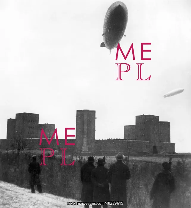 : Zeppelins over the Tannenberg Memorial, 1936 : Zeppelins over the Tannenberg Memorial, 1936