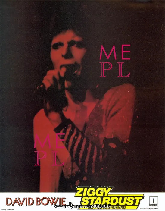 : Ziggy Stardust and the Spiders from Mars film (1973) : Ziggy Stardust and the Spiders from Mars film (1973)