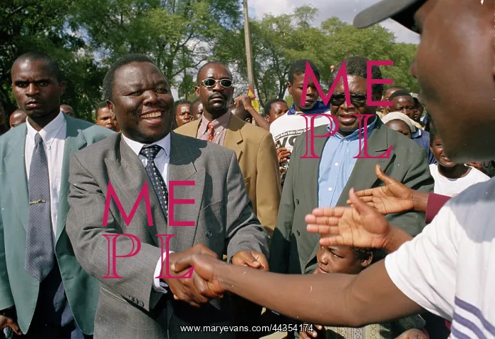 : Zimbabwe, 2000: Opposition leader, Morgan Tsvangarai : Zimbabwe, 2000: Opposition leader, Morgan Tsvangarai