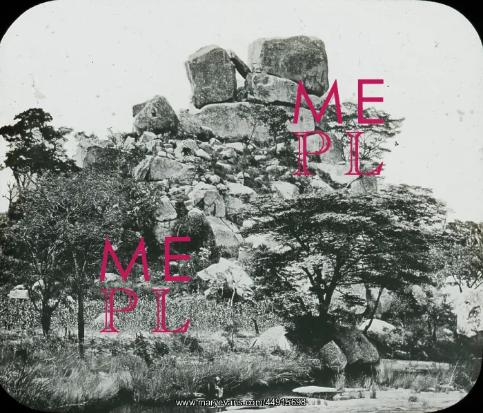: Zimbabwe (Rhodesia) - view in Matoppos : Zimbabwe (Rhodesia) - view in Matoppos