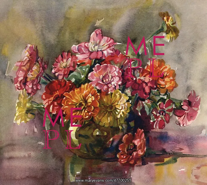  : Zinnias