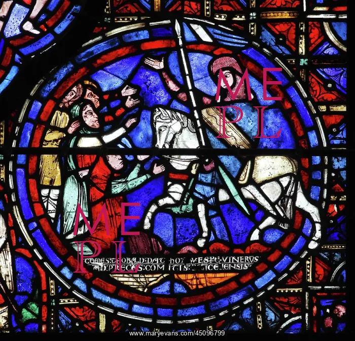 : Zodiac and labours of the months stained glass : Zodiac and labours of the months stained glass
