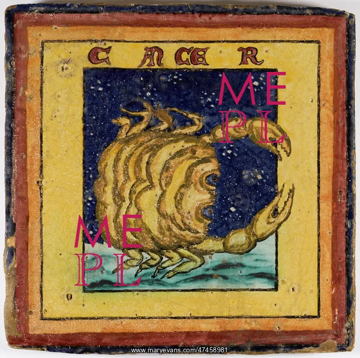 : ZODIAC TILE / CANCER : ZODIAC TILE / CANCER