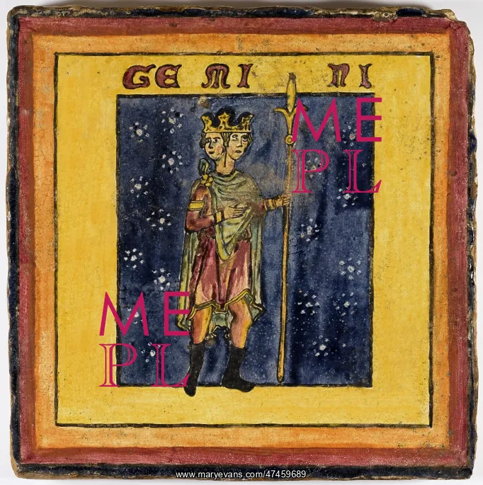 : ZODIAC TILE / GEMINI : ZODIAC TILE / GEMINI