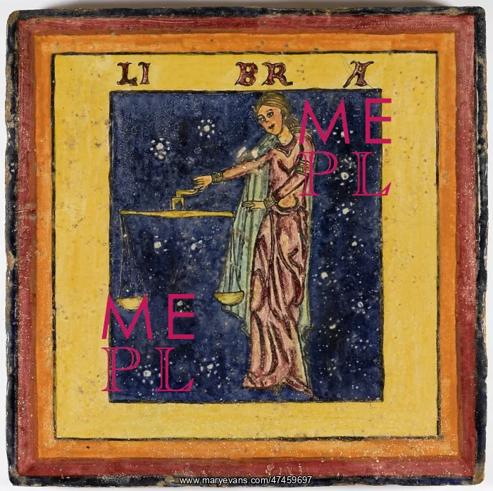 : ZODIAC TILE / LIBRA : ZODIAC TILE / LIBRA