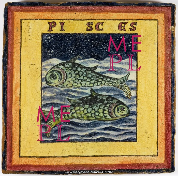 : ZODIAC TILE / PISCES : ZODIAC TILE / PISCES