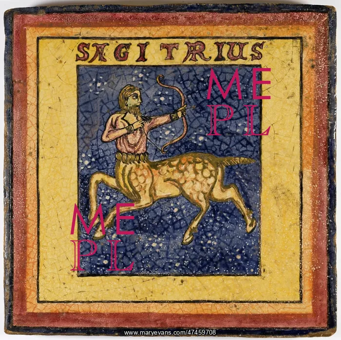 : ZODIAC TILE / SAGITTARIUS : ZODIAC TILE / SAGITTARIUS