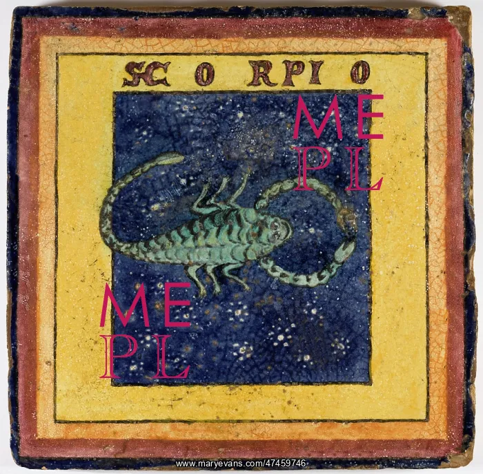 : ZODIAC TILE / SCORPIO : ZODIAC TILE / SCORPIO