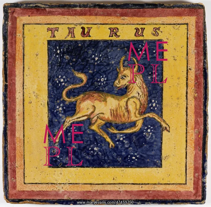 : ZODIAC TILE / TAURUS : ZODIAC TILE / TAURUS