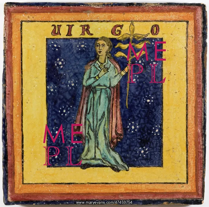 : ZODIAC TILE / VIRGO : ZODIAC TILE / VIRGO