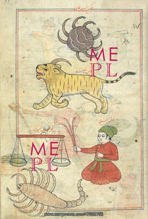 : Zodiacal Constellations, 17th Century : Zodiacal Constellations, 17th Century