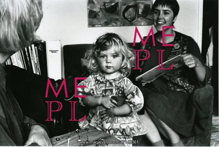  : Zoe with Katkin and Ann, 1993