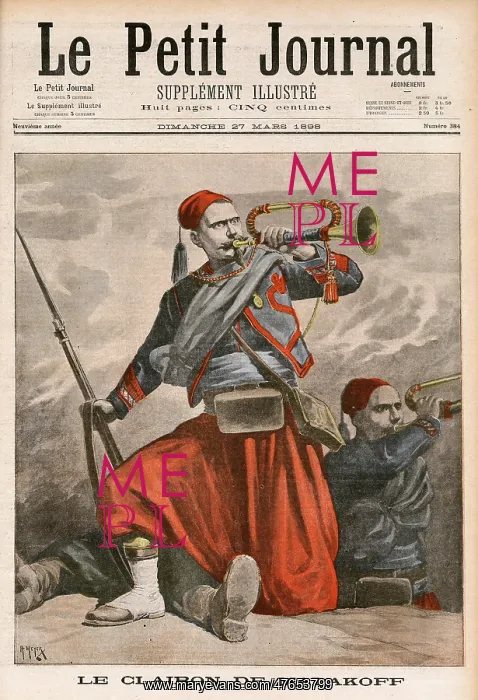: Zouave Bugler Alexandre Baudot - Siege of Malakoff : Zouave Bugler Alexandre Baudot - Siege of Malakoff