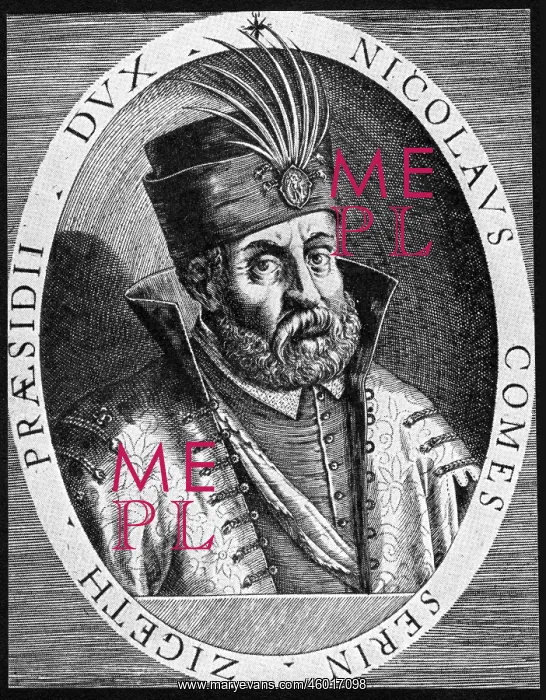 : Zrinski, Nikola, 1508 - 8.9.1566, Hungarian general : Zrinski, Nikola, 1508 - 8.9.1566, Hungarian general