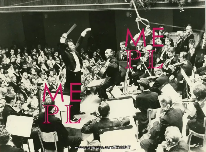 : Zubin Mehta, conductor, Janos Starker, cellist, Lucerne : Zubin Mehta, conductor, Janos Starker, cellist, Lucerne