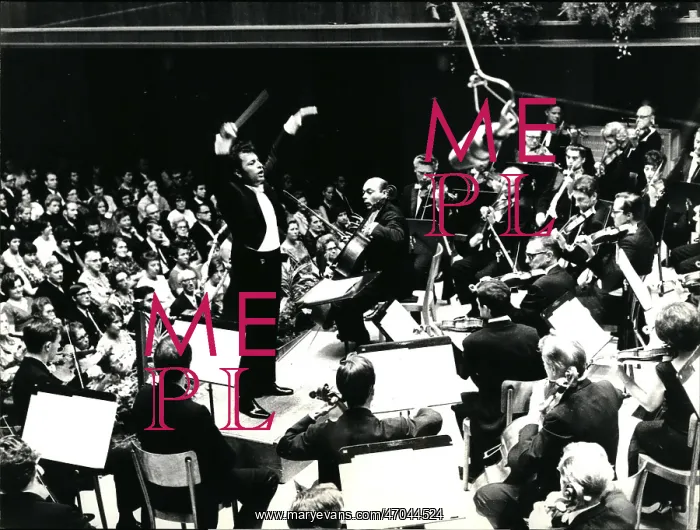 : Zubin Mehta, conductor, Janos Starker, cellist, Lucerne : Zubin Mehta, conductor, Janos Starker, cellist, Lucerne