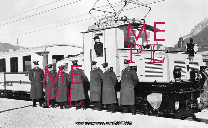 : Zugspitze Railway, 1929 : Zugspitze Railway, 1929