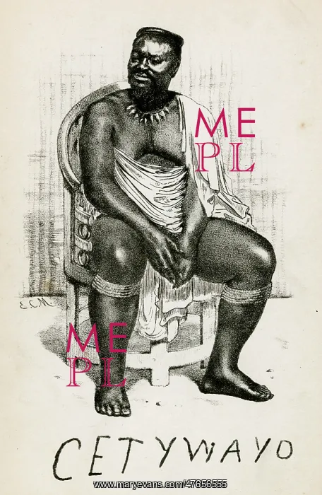 : Zulu Chief Cetywayo : Zulu Chief Cetywayo