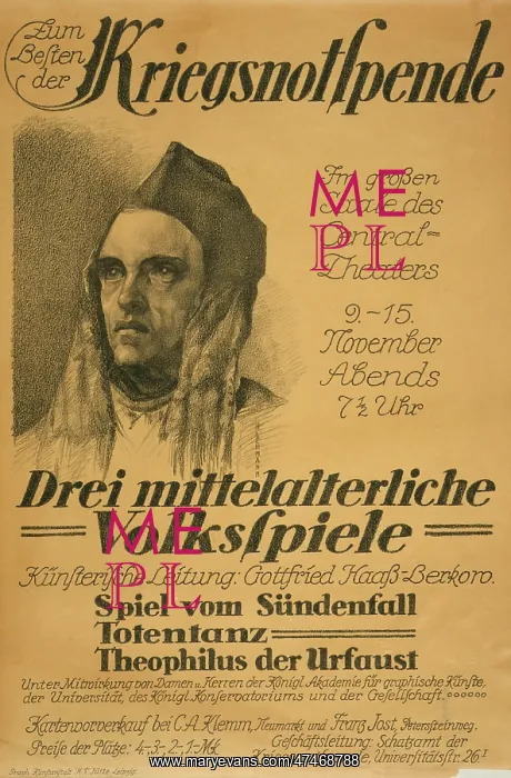 : Zum Besten der Kriegsnotspende... drei mittelalterliche Vol : Zum Besten der Kriegsnotspende... drei mittelalterliche Vol
