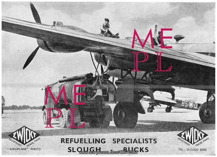 : Zwicky Aircraft Refuelling Equipment : Zwicky Aircraft Refuelling Equipment