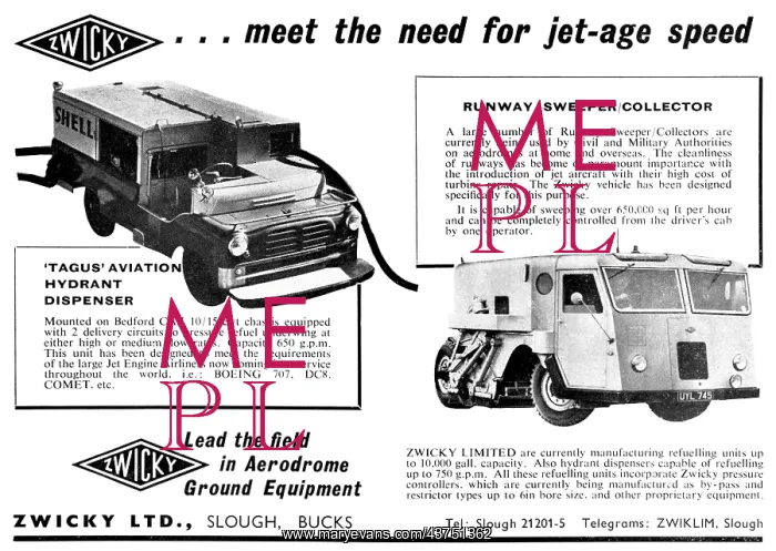 : Zwicky Aircraft Refuelling Equipment : Zwicky Aircraft Refuelling Equipment