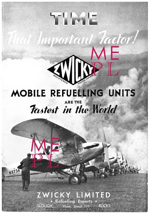: Zwicky Mobile Aircraft Refuelling Units : Zwicky Mobile Aircraft Refuelling Units