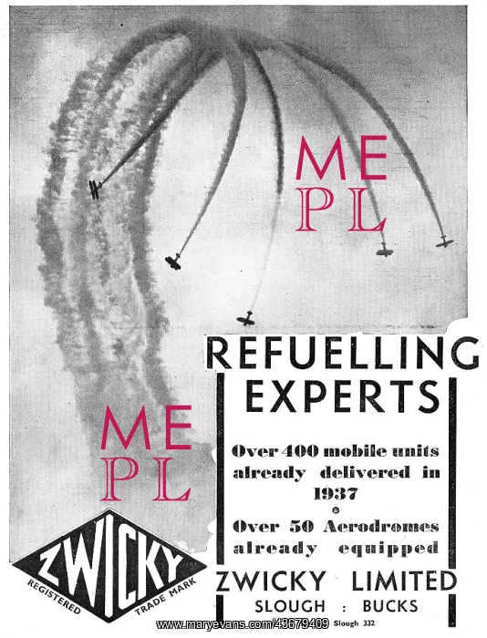 : Zwicky Mobile Aircraft Refuelling Units : Zwicky Mobile Aircraft Refuelling Units