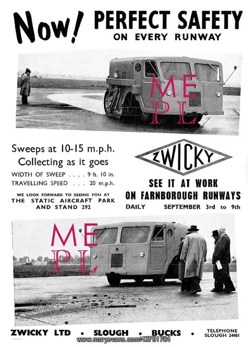 : Zwicky Runway Sweeper : Zwicky Runway Sweeper
