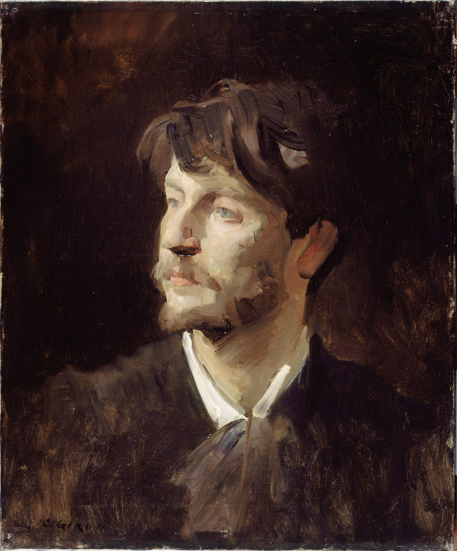Charles Giron (1850-1914). Portrait of Jean Carries around 1880. Oil on canvas. Date: 1875