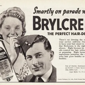 1940 UK Magazine Brylcreem Advert 1940 UK Magazine Brylcreem Advert