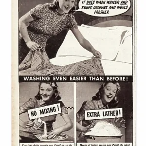 1940 UK Magazine Persil Advert 1940 UK Magazine Persil Advert