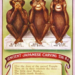3 Wise Monkeys - Japanese 3 Wise Monkeys - Japanese