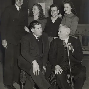 A. P. Herbert with cast members