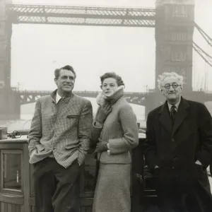 A. P. Herbert with family on the River Thames