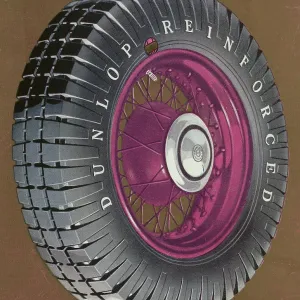 Advert for Dunlop Tyres Advert for Dunlop Tyres