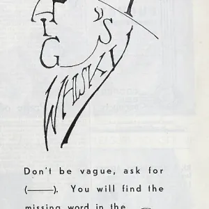 Advert for Haig Whisky Advert for Haig Whisky