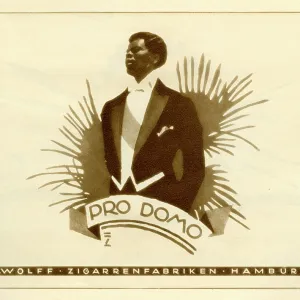 An advertisement for L. Wolff cigar factories An advertisement for L. Wolff cigar factories