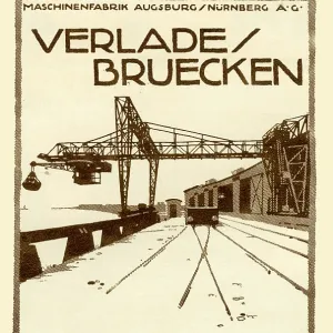 An advertisement for MAN Loading Bridges An advertisement for MAN Loading Bridges