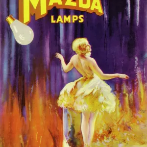 Advertisement for Mazda Lamps Advertisement for Mazda Lamps