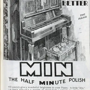 Advert for Min Piano Polish Advert for Min Piano Polish