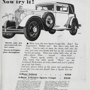 Advert for Morris Isis Advert for Morris Isis