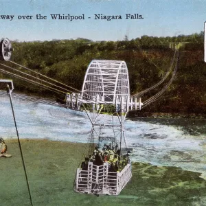 Aerial Cableway over the whirlpool - Niagara Falls