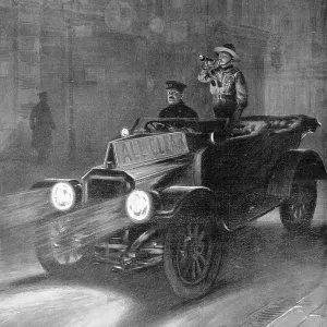 The All Clear sounded by bugle after WW1 air raid The All Clear sounded by bugle after WW1 air raid