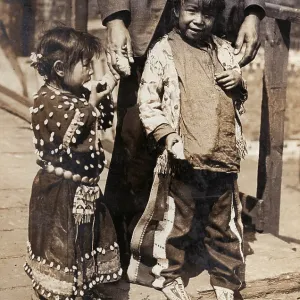 American Indian children in London
