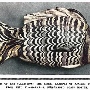 Ancient Egyptian fish-shaped bottle Ancient Egyptian fish-shaped bottle