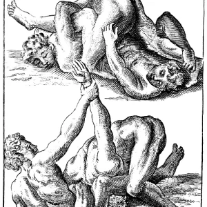 ANCIENT GREEK WRESTLERS ANCIENT GREEK WRESTLERS